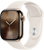 Apple Watch Series 10 Titan 46mm GPS+Cellular Titan Gold...