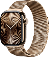Apple Watch Series 10 Titan 46mm GPS+Cellular Milanaise Gold