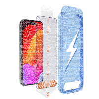 Panzerglas-Displayschutz (iPhone 16 Pro) 2 Stück