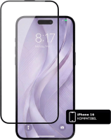 Panzerglas-Displayschutz (iPhone 16) 2 Stück