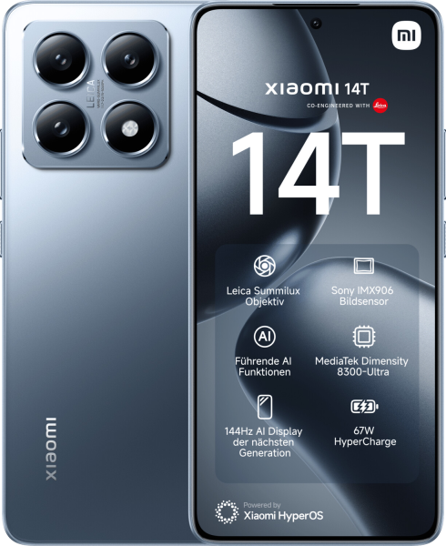 Xiaomi 14T Pro 1TB Titan Blue Refurbished