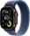 Apple Watch Ultra 3 Titanium Cellular 49mm Trail Loop Schwarz Blau/Hellblau S/M