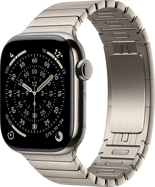 Apple Watch Series 11 Edelstahl 42mm GPS+Cellular Gliederarmband Natur