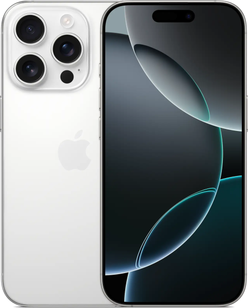 Apple iPhone 16 Pro 512GB Titan Weiß ・ Sonderangebot ・ Geprüfte Retoure