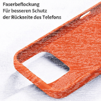 Silikon Handyhülle Blau MagSafe (iPhone 17 Pro Max)