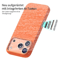 Silikon Handyhülle Lila MagSafe (iPhone 17 Pro Max)