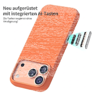 Silikon Handyhülle Braun MagSafe (iPhone 17 Pro Max)