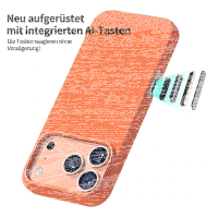 Silikon Handyhülle Braun MagSafe (iPhone 17 Pro)