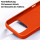 Silikon Handyhülle Orange MagSafe (iPhone 17 Pro)