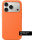 Silikon Handyhülle Orange MagSafe (iPhone 17 Pro)