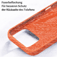 Silikon Handyhülle Schwarz MagSafe (iPhone 16)